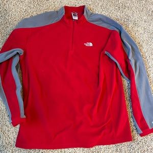 The North Face quarter zip size XL